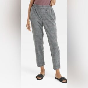 a new day Black and White Checkered Ankle Pants